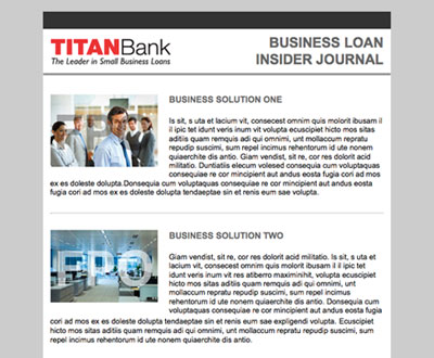 Titan Bank Eblast